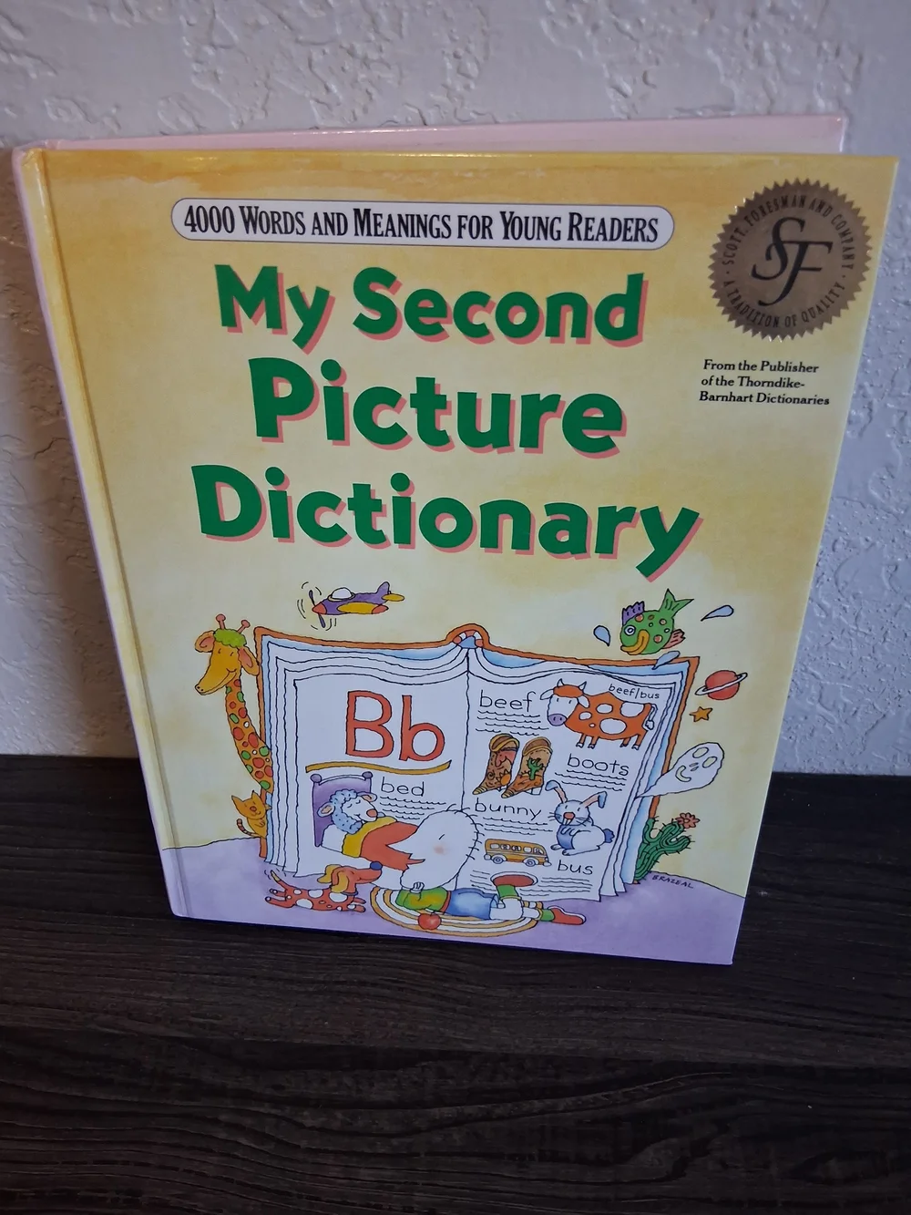 Scott Foresman My Second Picture Dictionary Hardcover Book 4000 Words